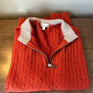 Peter Millar Men's Red Sweater